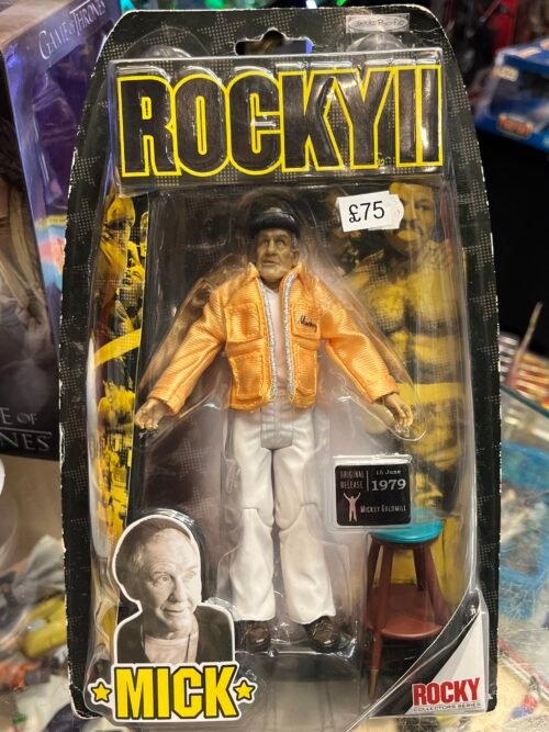Rocky Balboa (Jakks) Micky GoldMill Trainer ROCKY II 2 MICK
