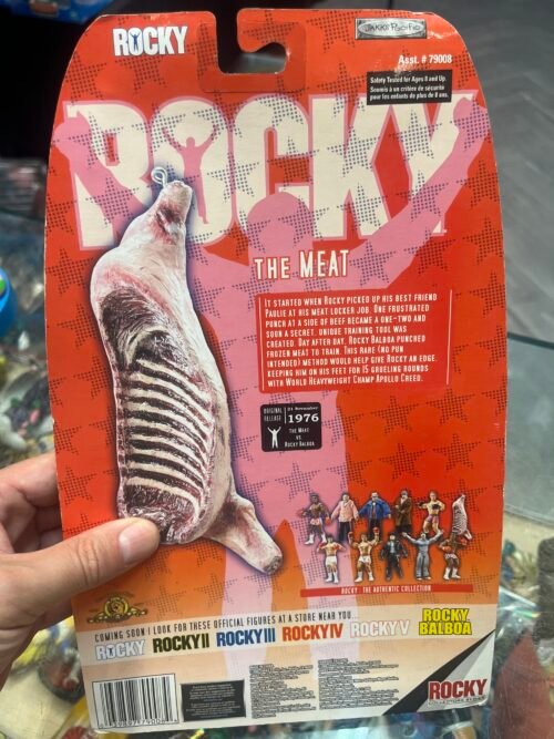 THE MEAT ROCKY BALBOA JAKKS PACIFIC BOXING FIGURE - Image 2