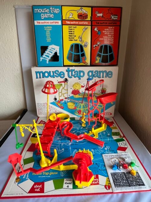 Vintage 1960’s Mouse Trap game