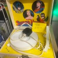 Vintage DC superheroes record player