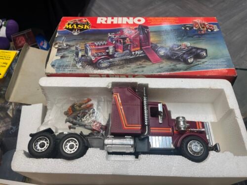 Kenner Mask Rhino Tractor Rig Mobile Defence Unit ,vintage