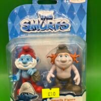 BNIB 20123 Jakks Pacific Smurfs figure movie 2 pack - Papa & Hackus