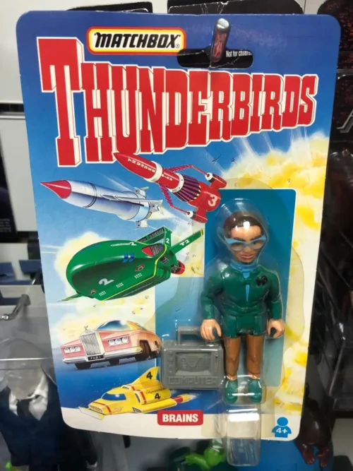 Thunderbirds matchbox -Brains figure