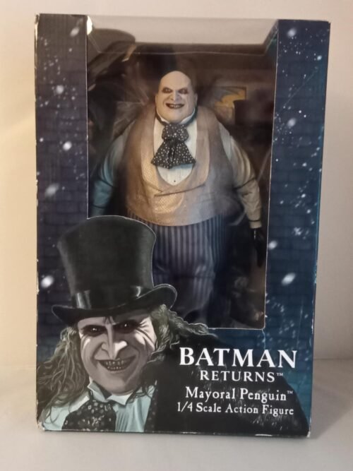Neca Batman Returns 1/4 Scale Mayor Penguin Action Figure Danny DeVito